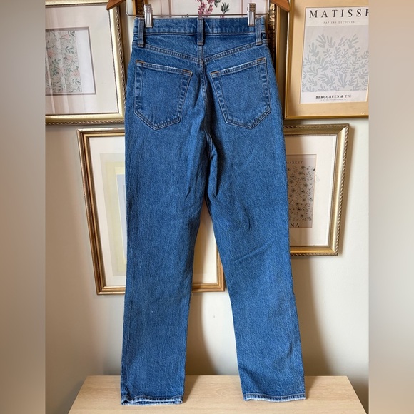 Abercrombie & Fitch The 90s Straight Ultra High Rise Jeans Curve Love 2 - Picture 2 of 6